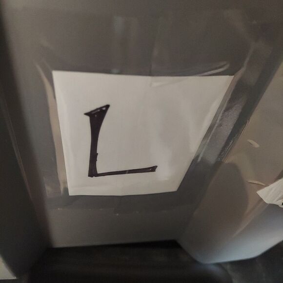 Saloos Blue Brown Drape Neck 3/4 Sleeves Stretch Polyester Blouse NEW Sz Medium - Picture 8 of 8